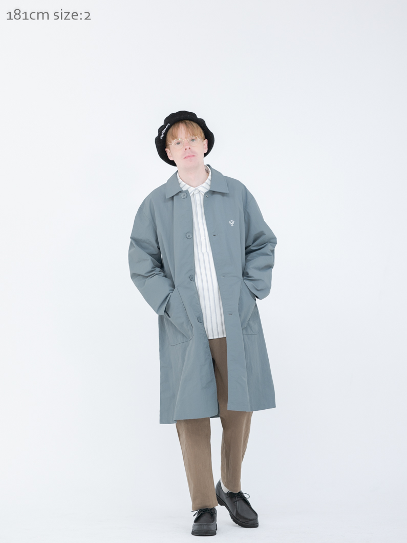 ジャケット・アウター everyone NYLON SOUTIEN COLLAR COAT everyone NYLON SOUTIEN COLLAR COAT XL