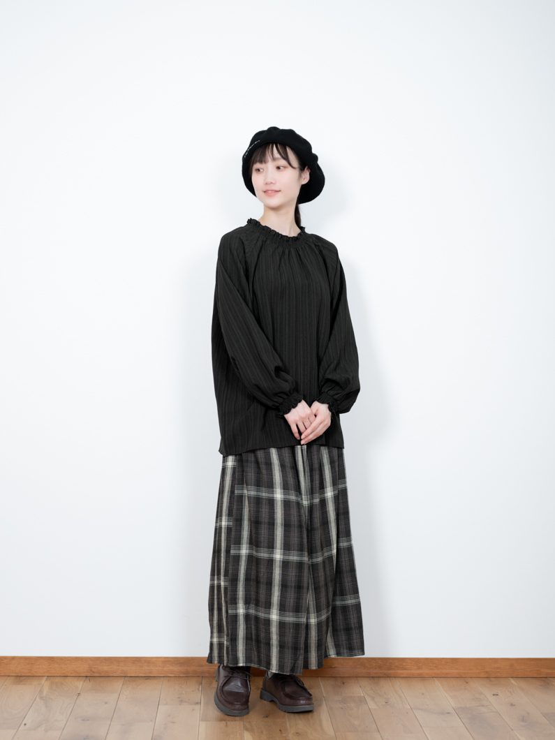 MHK.K様確認用 10%OFF】smoky check pants～ｽﾓｰｷｰﾁｪｯｸﾊﾟﾝﾂ | flower／フラワー