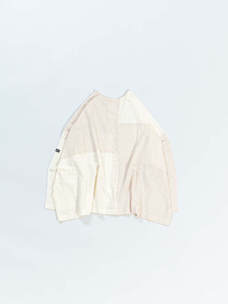 2Way Jacquard Blouse | NATURAL - KEY MEMORY Online Shop｜鎌倉