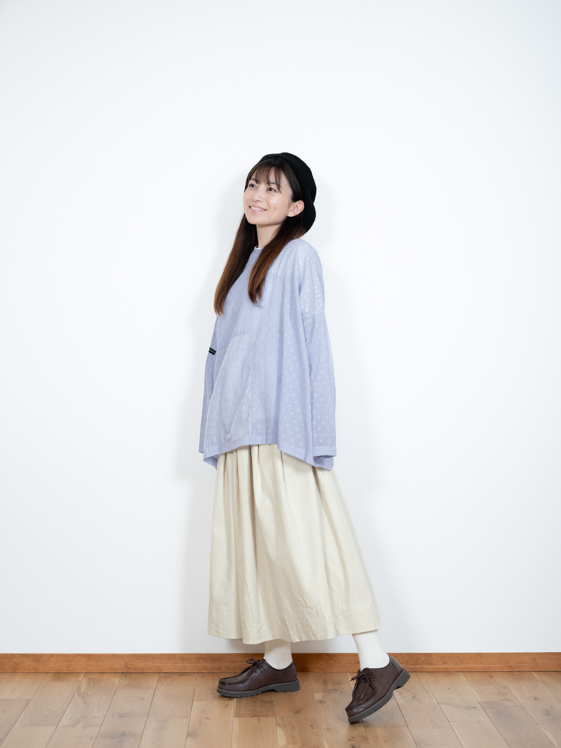 2Wayジャガードブラウス | KEYMEMORY - KEY MEMORY Online Shop