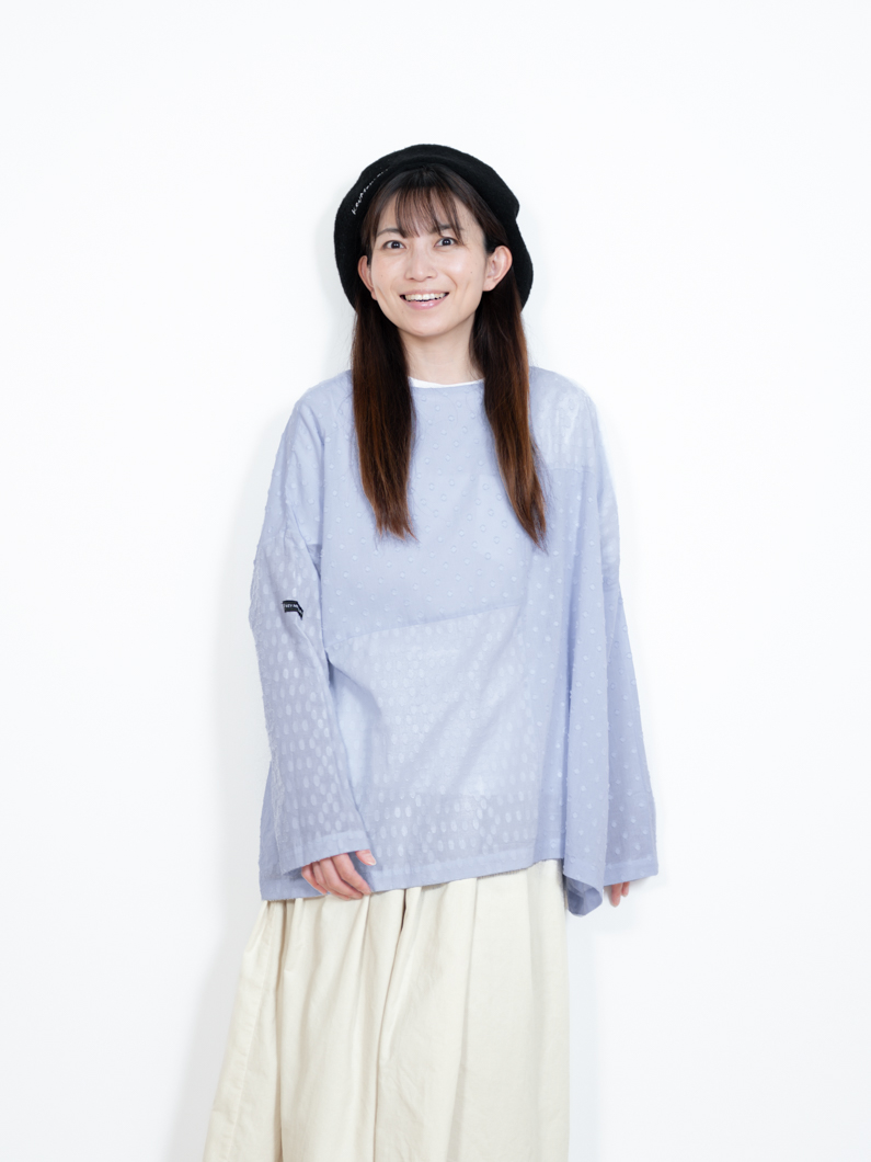 TSURUbyMarikoOikawa/Scalaスリーブレスジャガードブラウス TSURU by Mariko Oikawa ブラウス シャツ 「Tsuru Oikawa/ツル