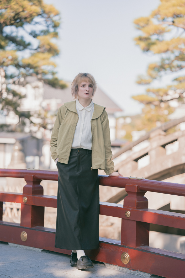 Sailor collar jacket | GREIGE - KEY MEMORY Online Shop｜鎌倉
