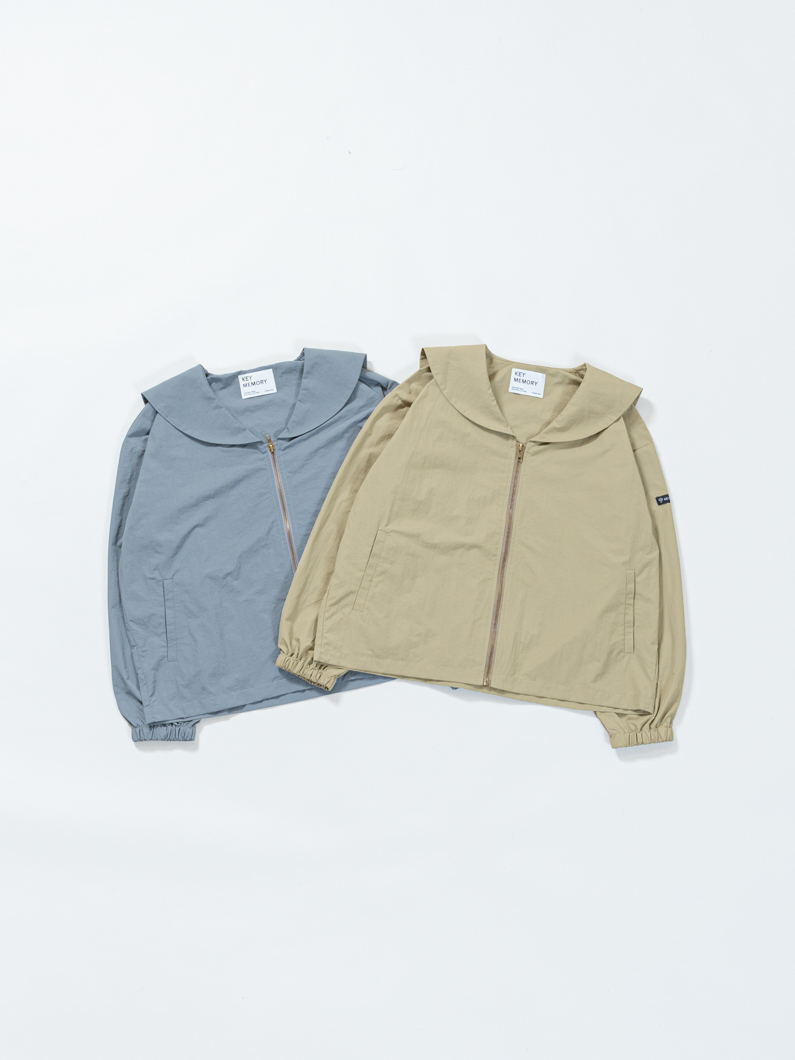 Sailor collar jacket | GREIGE - KEY MEMORY Online Shop｜鎌倉