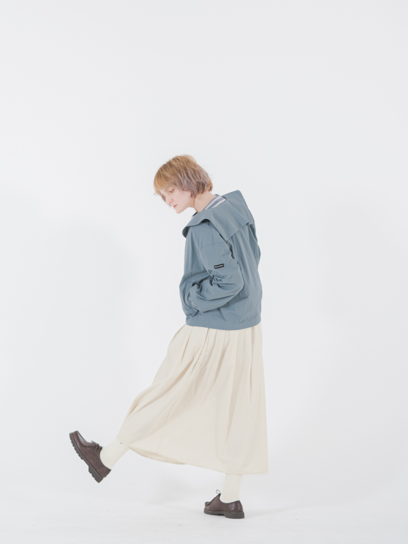 の*プ様 KAMIYA Sailor-Collar Knit Jacket Mサ カミヤ G13JK048 Sailor-Collar Knit Jacket オレンジ メンズ