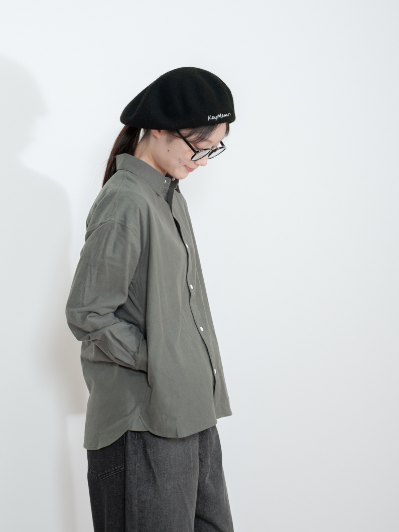 スナップボタンシャツ | C.GRAY - KEY MEMORY Online Shop｜鎌倉