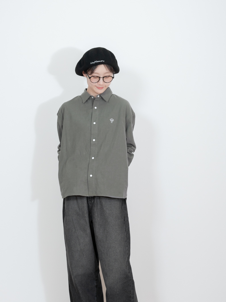 スナップボタンシャツ | C.GRAY - KEY MEMORY Online Shop｜鎌倉