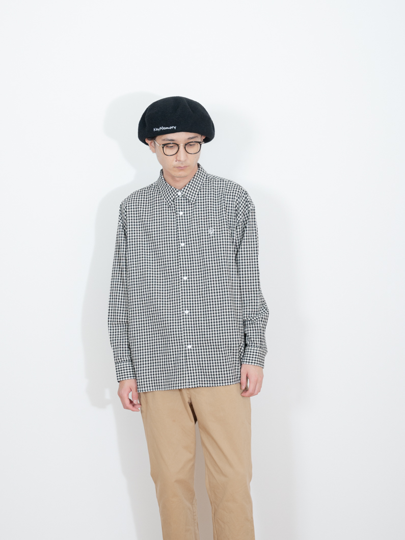 宮ranシャツ2枚 肩開きレイヤード風シャツ(120cm サックス): ジュニア