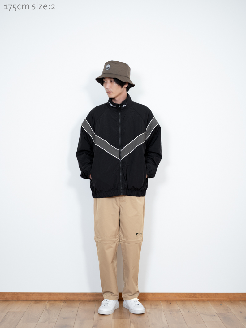 ノーポイントゴルフNOPOINT ADBC ROMAN NYLON JACKET ノーポイントゴルフNOPOINT ADBC ROMAN NYLON JACKET