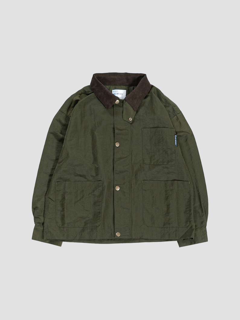 HECTIC XL オリーブ　カバーオール HECTIC XL オリーブ カバーオール H&M ジャッケット
