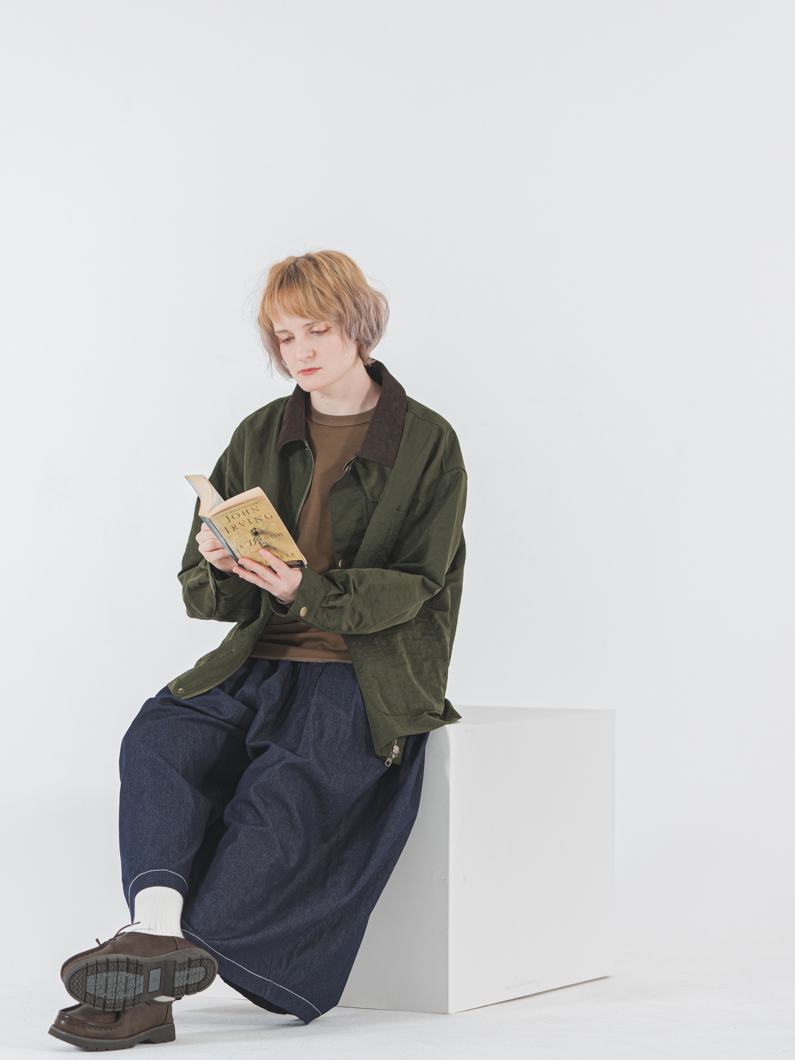 Nylon coverall jacket | OLIVE - KEY MEMORY Online Shop｜鎌倉