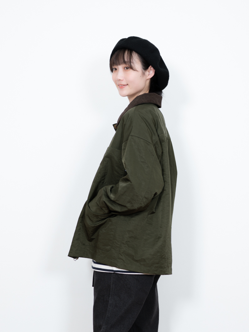 Nylon coverall jacket | OLIVE - KEY MEMORY Online Shop｜鎌倉