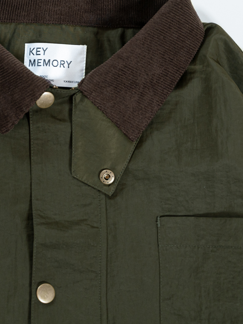 Nylon coverall jacket | OLIVE - KEY MEMORY Online Shop｜鎌倉
