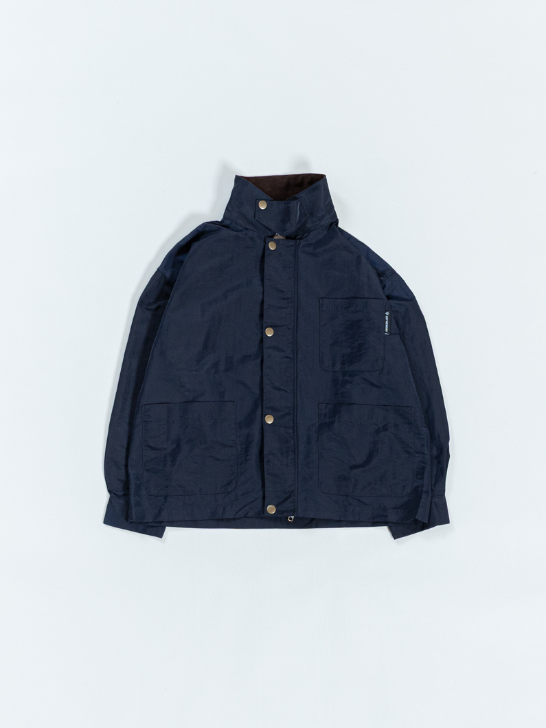 Nylon coverall jacket | NAVY - KEY MEMORY Online Shop｜鎌倉