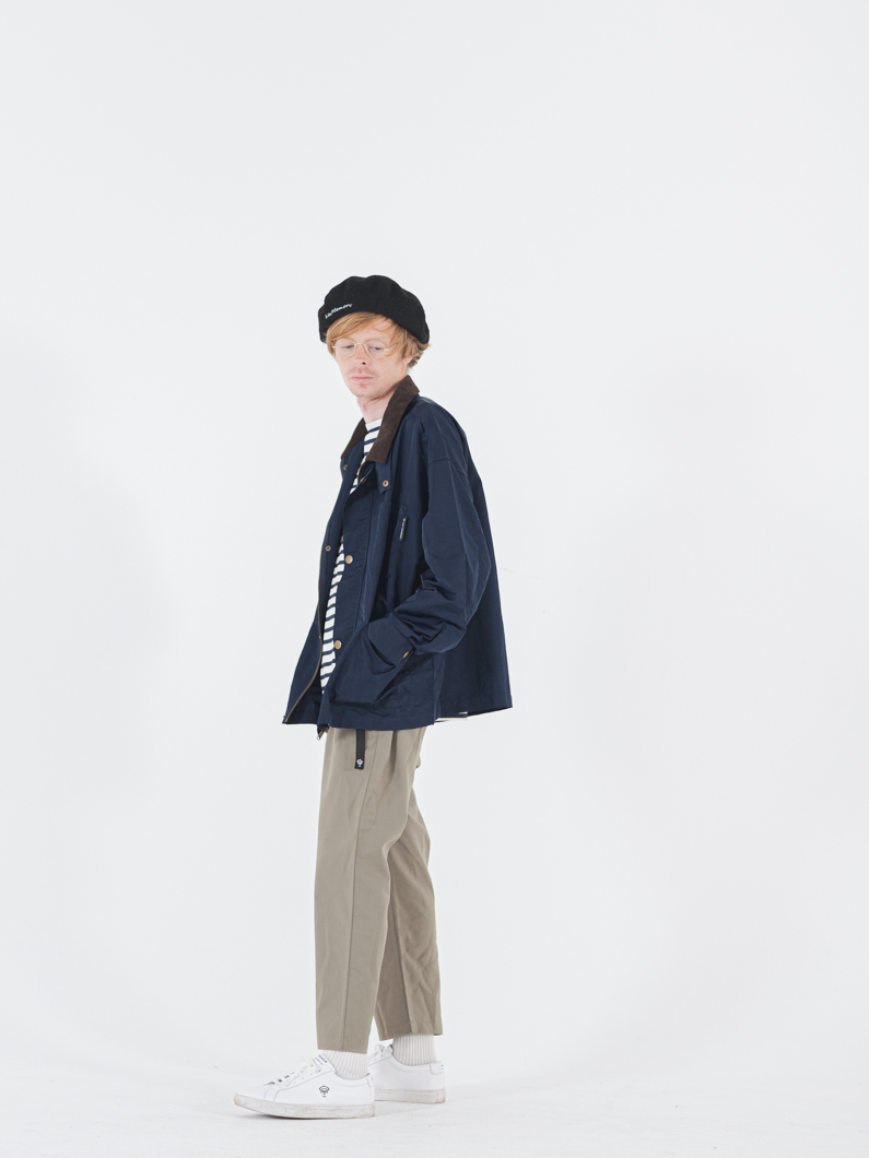 STONE  ネイビー カバーオール STONE ネイビー カバーオール カバーオール（ブルー・ネイビー/青色系