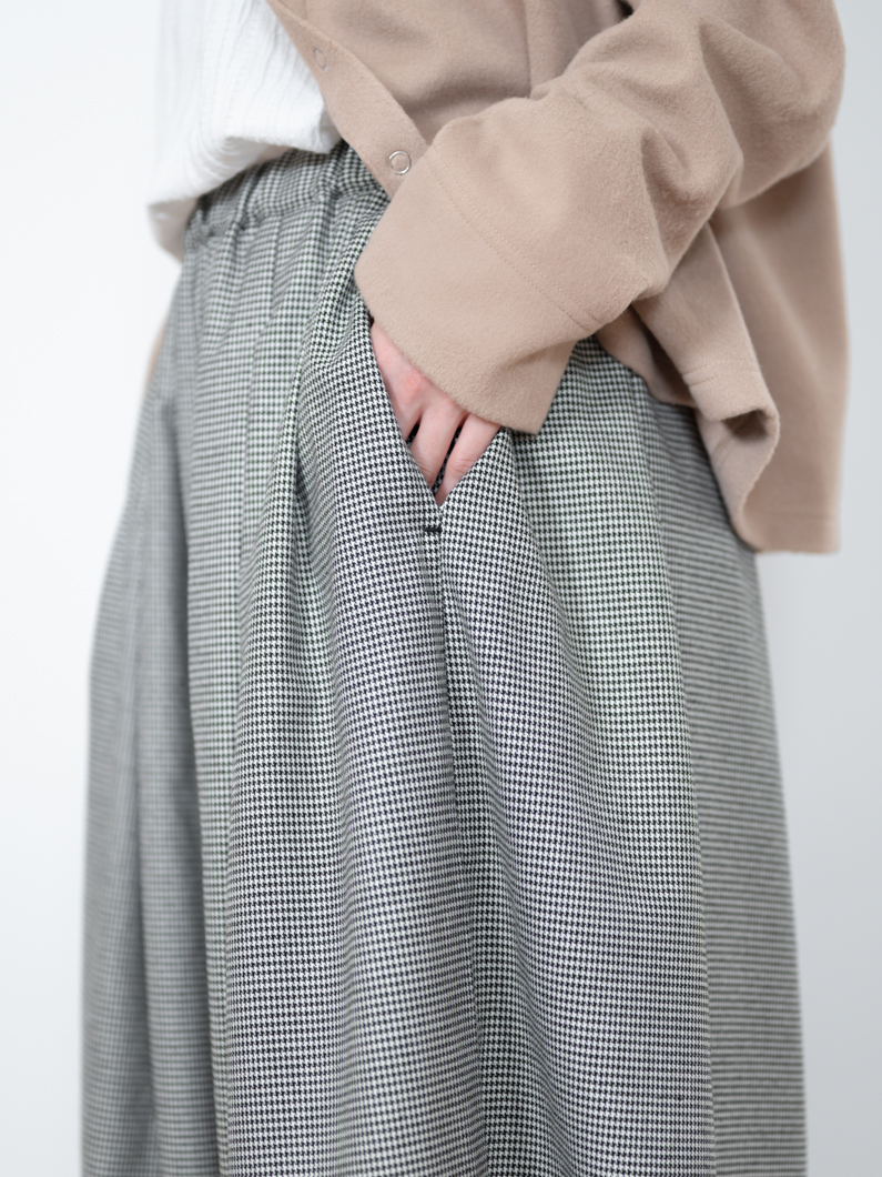 ちよページ ワイドキュロットパンツ | KEYMEMORY｜鎌倉ファッションブランド