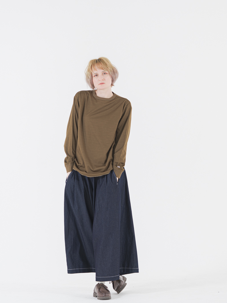 メモリーキュロットパンツ 中古・古着通販】machatt (マチャット) メモリーキュロット