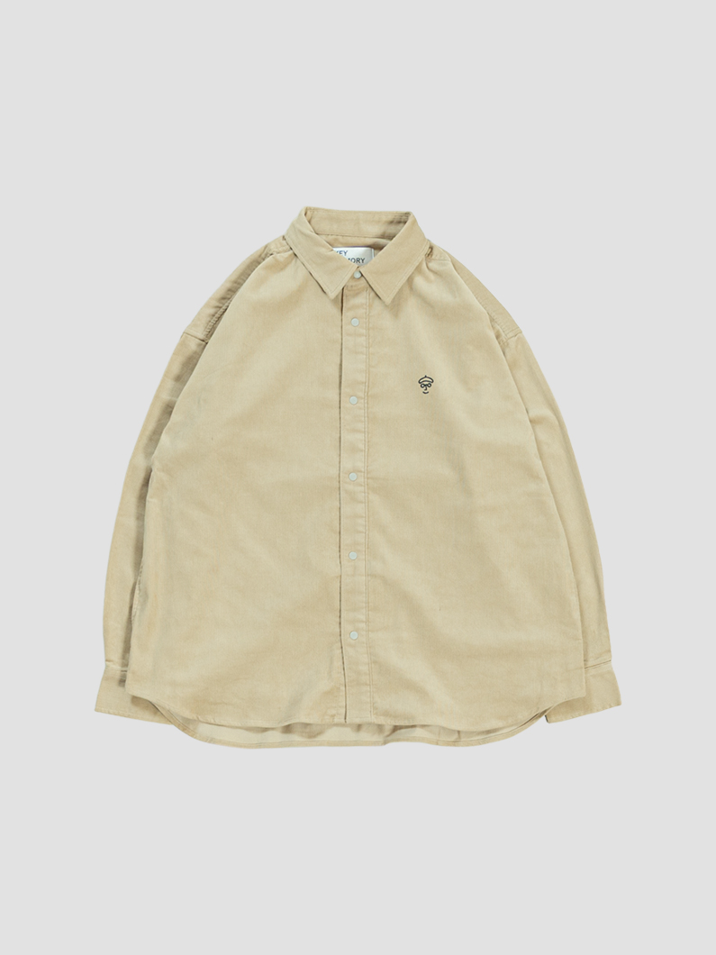【kapital】コーデュロイシャツ コーデュロイシャツ | BEIGE - KEY MEMORY