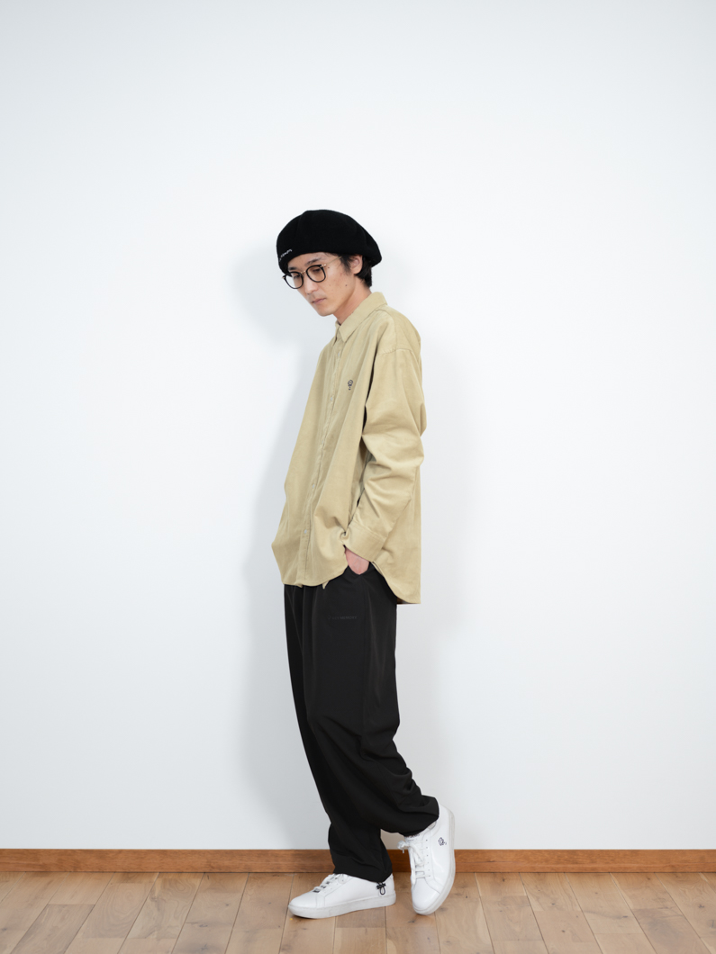 9923様 コーデュロイシャツ | BEIGE - KEY MEMORY