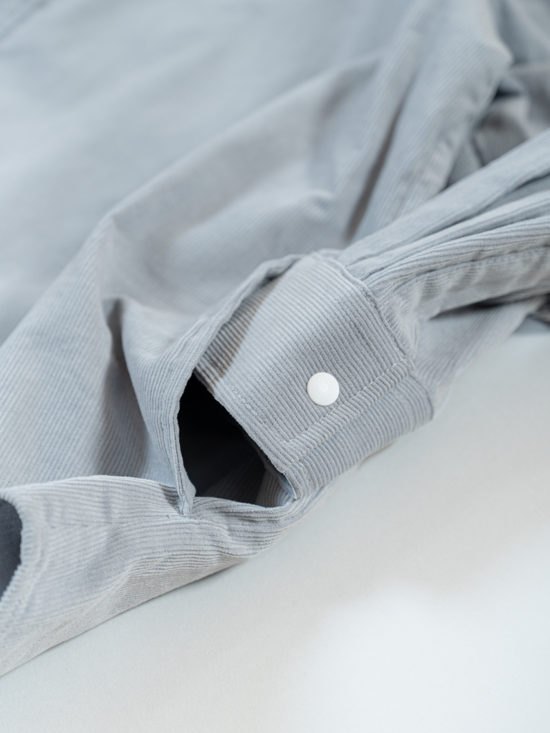 コーデュロイシャツ ブルーグレー | KEYMEMORY 鎌倉