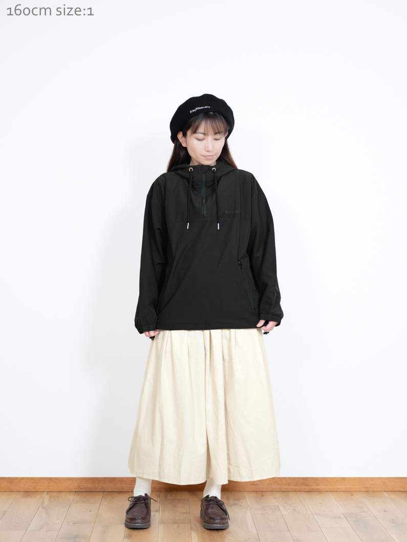アノラック黒BLACK- KEY MEMORY 鎌倉ファッションブランド