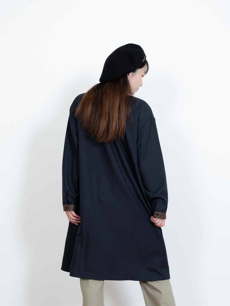 クレリックネイビーワンピースチュニック KEY MEMORY鎌倉ファッション
