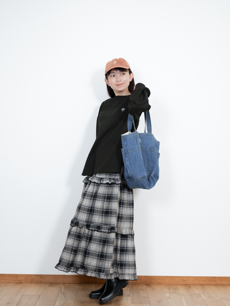 デニムバッグ NAVY | トートバッグ - KEY MEMORY鎌倉