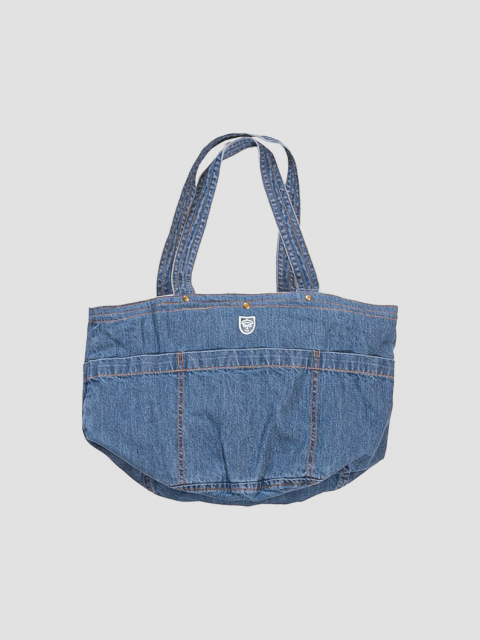 デニムトートバッグ WHITE | 鎌倉発 - KEY MEMORY Online Shop