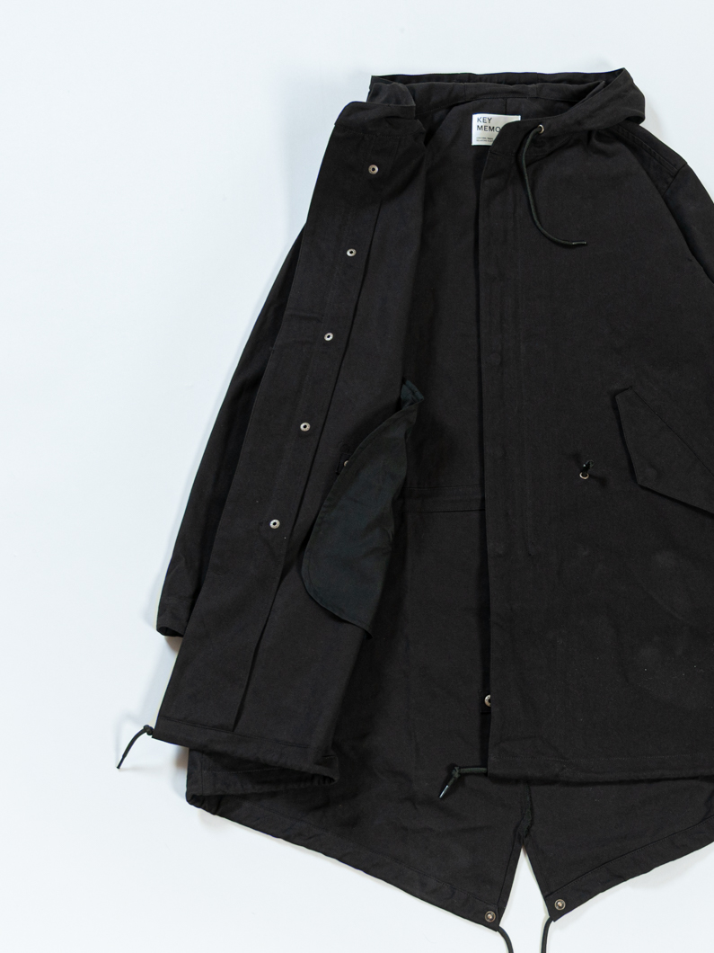 M-51 モッズコート BLACK | シンプルミリタリー - KEY MEMORY