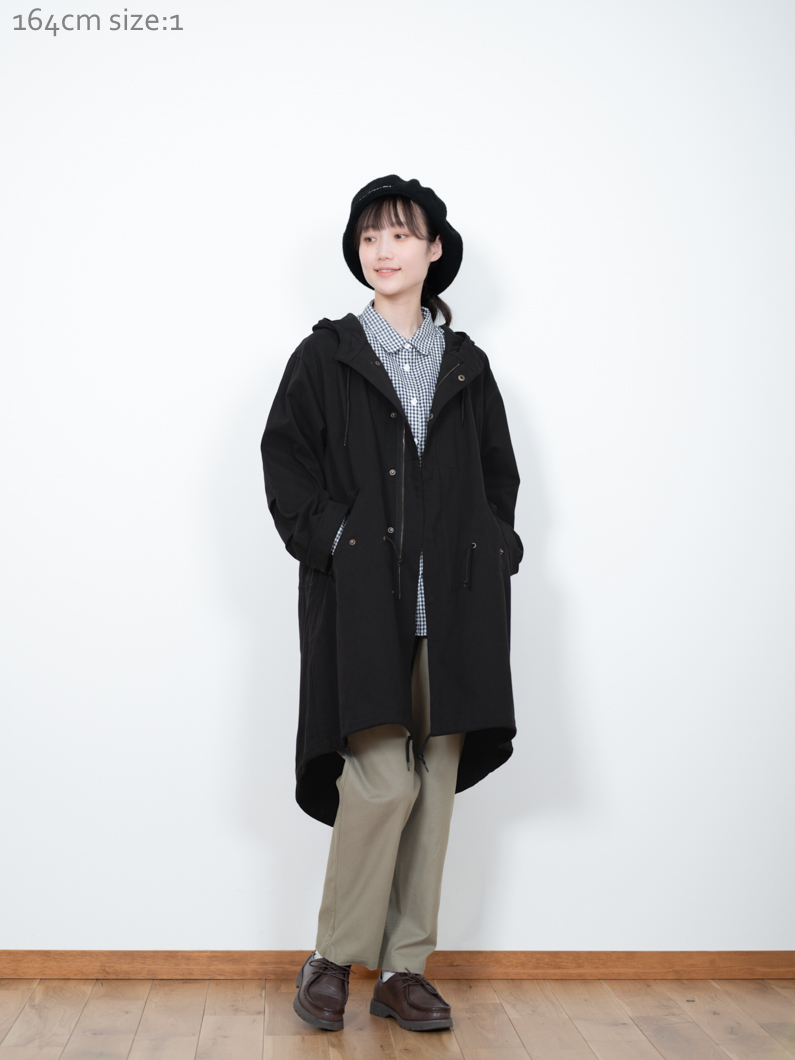 テッドマン M-51 モッズコート ミリタリーコート 40 M-51 モッズコート BLACK | シンプルミリタリー - KEY MEMORY