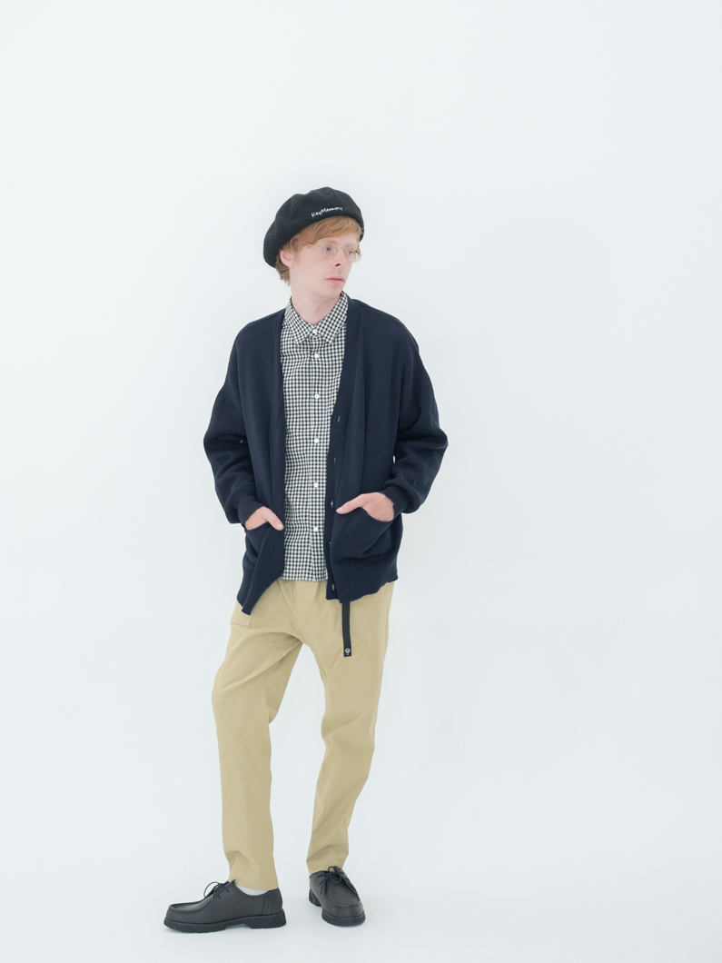 洗えるカーディガン | NAVY - KEY MEMORY鎌倉ファッションブランド