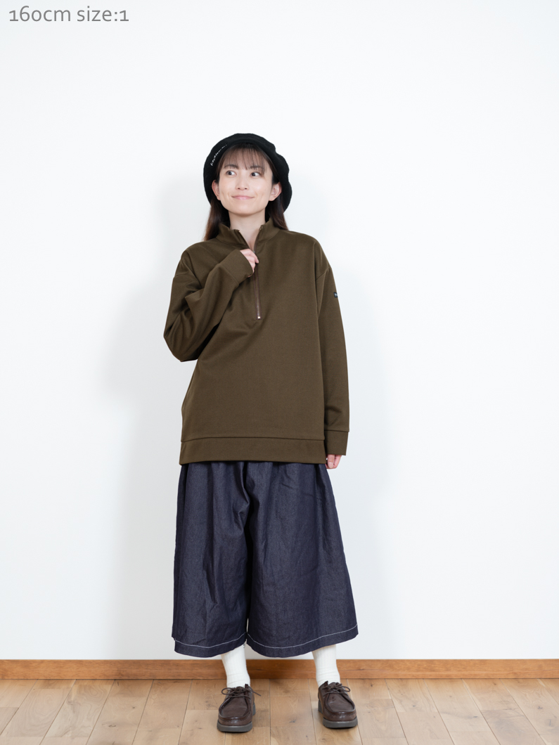 ジップワッフルニット BROWN | ユニセックス - KEY MEMORY鎌倉