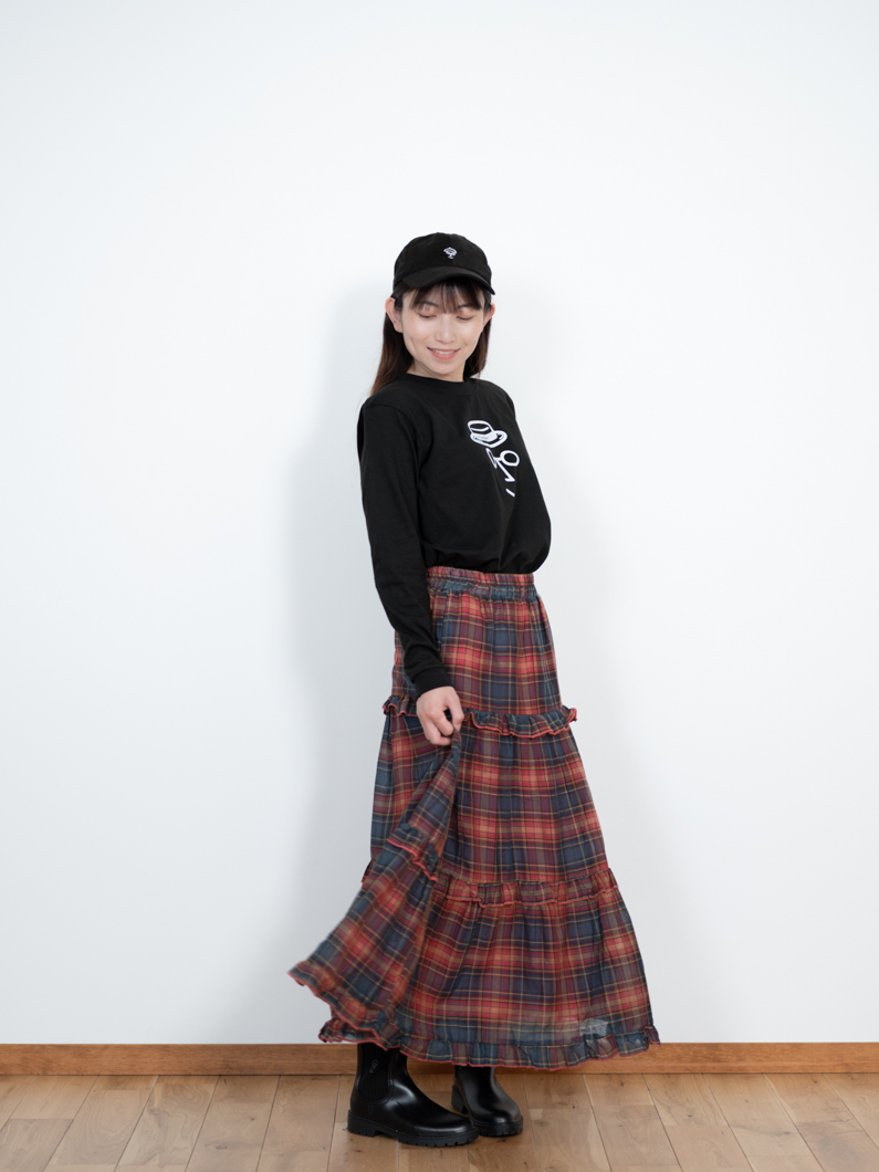 チェックティアードスカート | KEYMEMORY - KEY MEMORY Online
