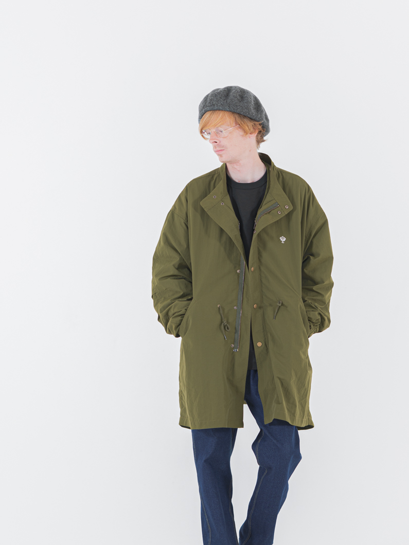 BEAMS モッズコート 　オリーブ　キルティングライナー付　3WAY 送料無料 BEAMS HEART モッズコート コート キルティングライナー モッズ