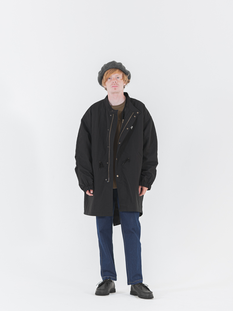 キルティングジャケット＆モッズコートセット | ブラック - KEY