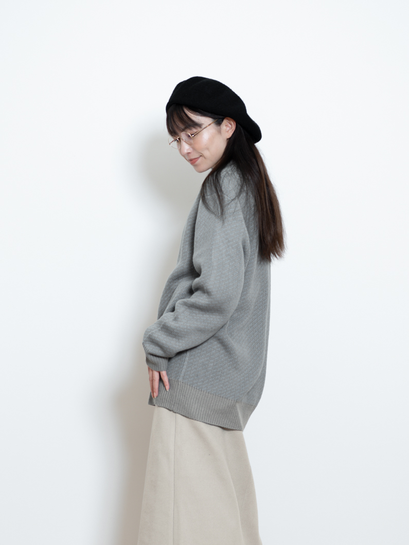 バーズアイニット GRAY | オシャレで快適 - KEY MEMORY鎌倉