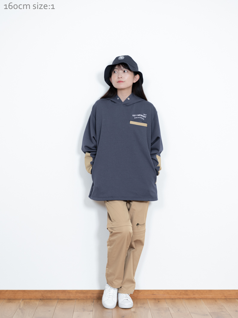 ゴルフパーカー | ネイビー - KEY MEMORY GOLF｜鎌倉ファッションブランド