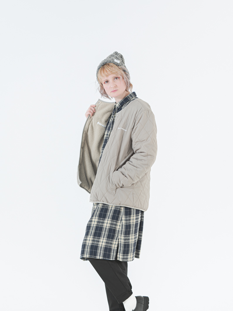 ボアリバーシブルブルゾン | GREIGE - KEY MEMORY鎌倉