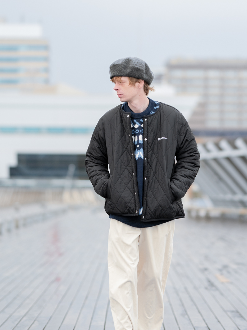 ボアリバーシブルジャケット|ブラック - KEY MEMORY鎌倉ファッション