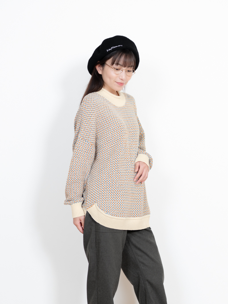 ジャガードニット | IVORY - KEY MEMORY鎌倉ファッションブランド