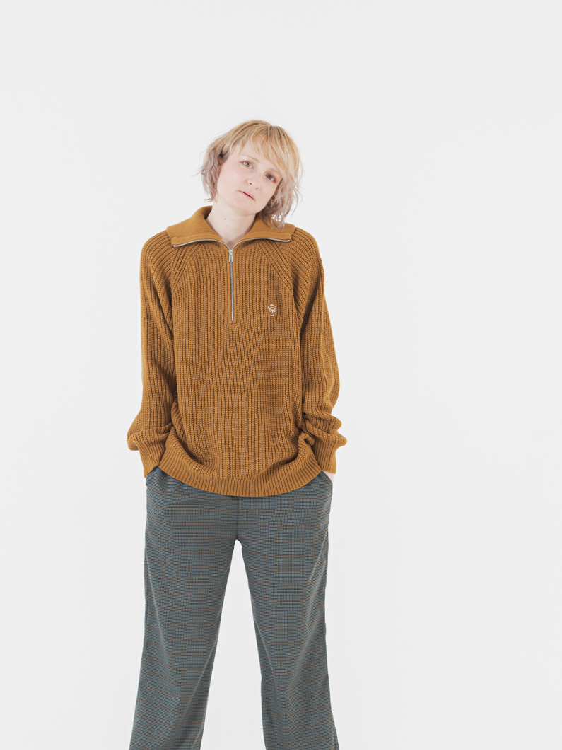 セーラージップニット | CAMEL - KEY MEMORY鎌倉ファッションブランド