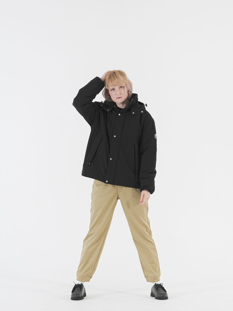 K-25 中綿ダウンジャケット | BLACK - KEY MEMORY鎌倉ファッションブランド