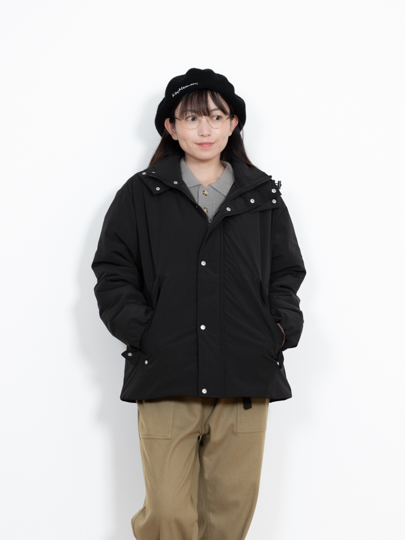 K-25 中綿ダウンジャケット | BLACK - KEY MEMORY鎌倉ファッションブランド