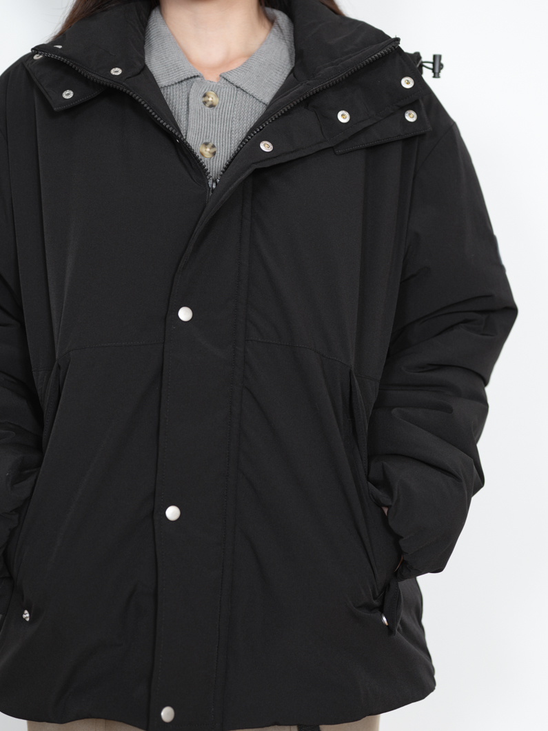 K-25 中綿ダウンジャケット | BLACK - KEY MEMORY鎌倉ファッションブランド