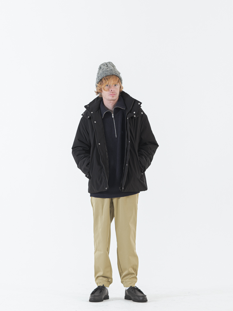 K-25 中綿ダウンジャケット | BLACK - KEY MEMORY鎌倉ファッションブランド