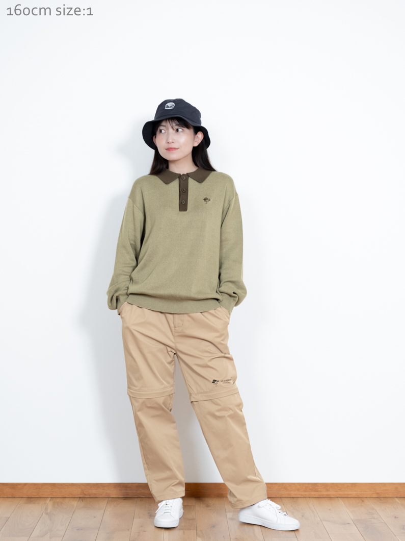 ゴルフクレリックニットGREIGE | ゴルフポロシャツ - KEY MEMORY鎌倉