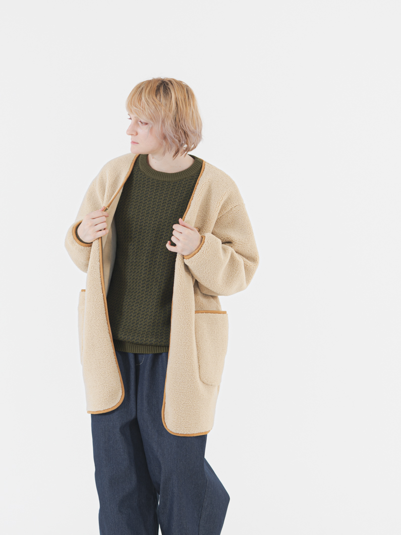 unminou アンミヌ　ボアコート ボアムートンコート | KEYMEMORY 鎌倉ファッションブランド