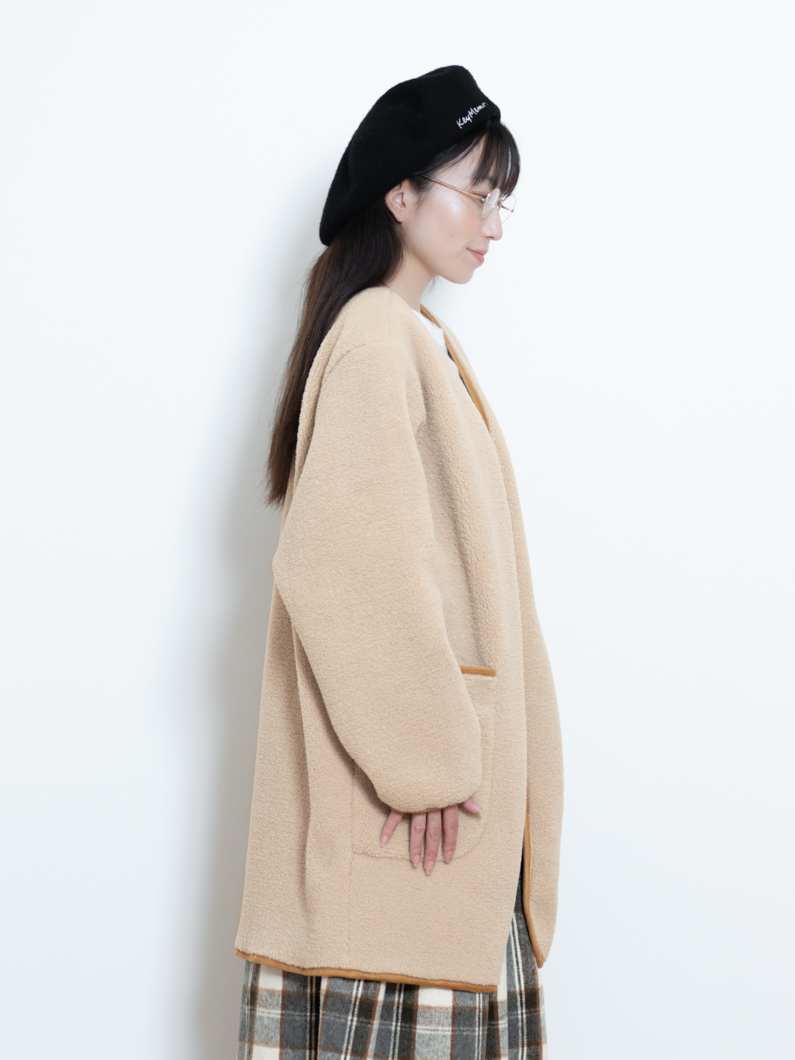 unminou アンミヌ　ボアコート ボアムートンコート | KEYMEMORY 鎌倉ファッションブランド