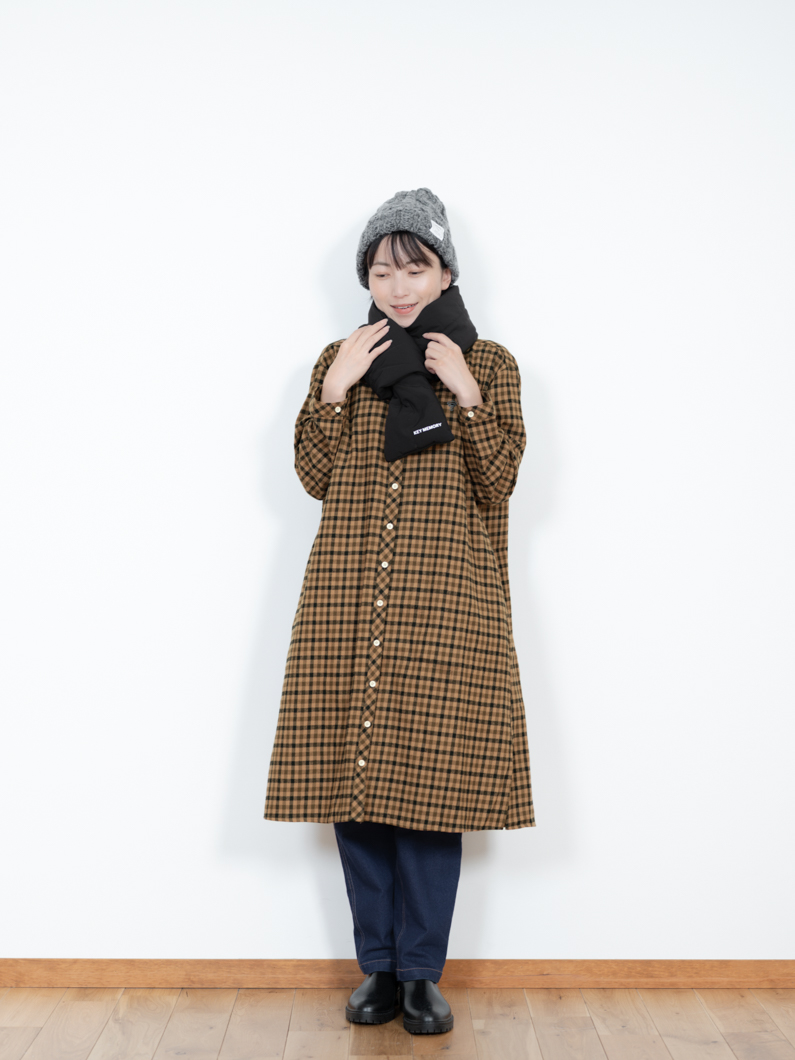 パフウォームスカーフ | 暖かいマフラー - KEY MEMORY Online Shop