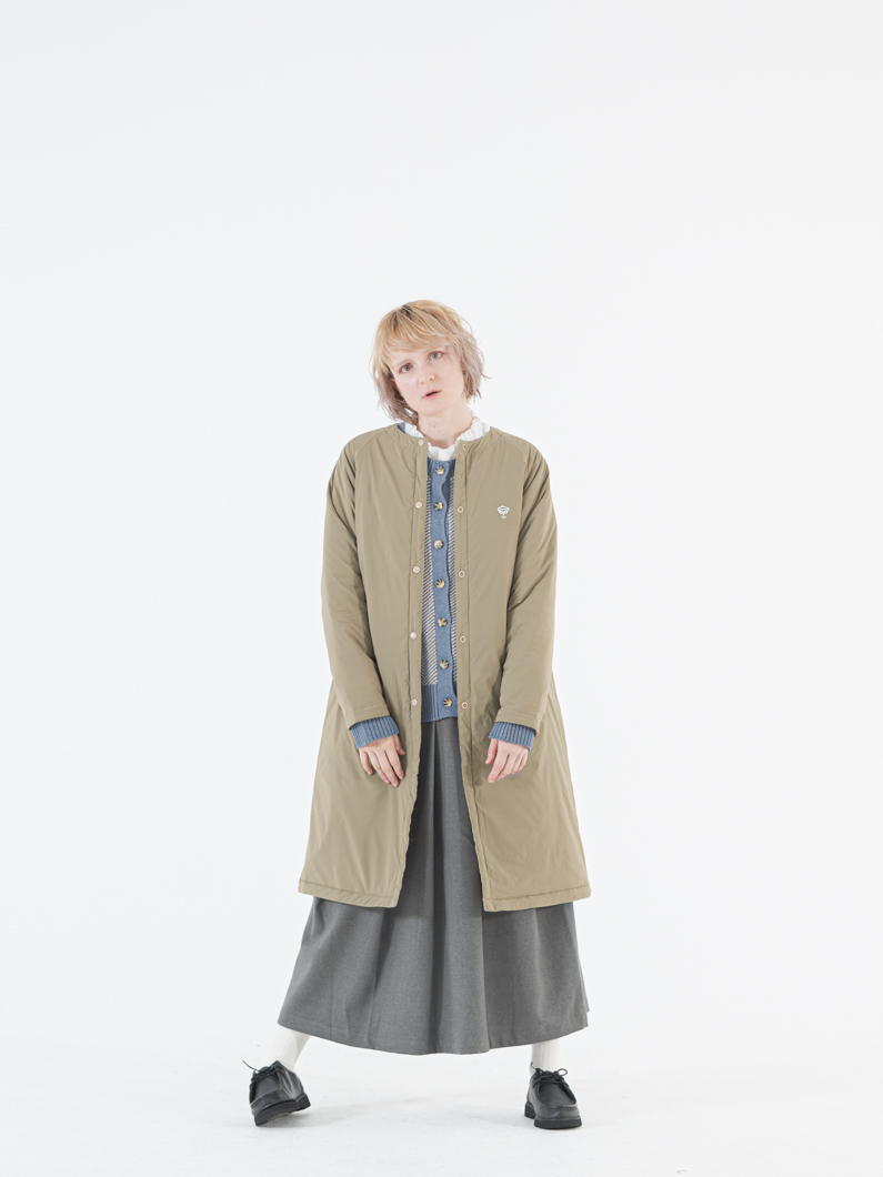 カラーレスロングパフコート | MOCA - KEY MEMORY 鎌倉ファッション