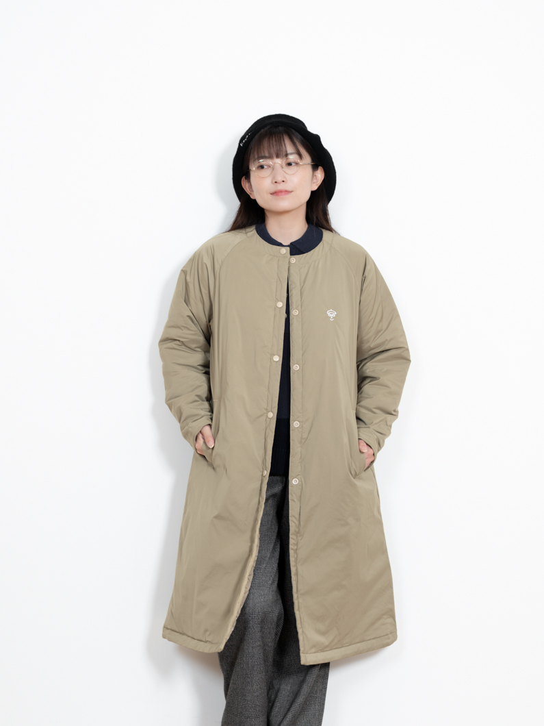 カラーレスロングパフコート | MOCA - KEY MEMORY 鎌倉ファッション